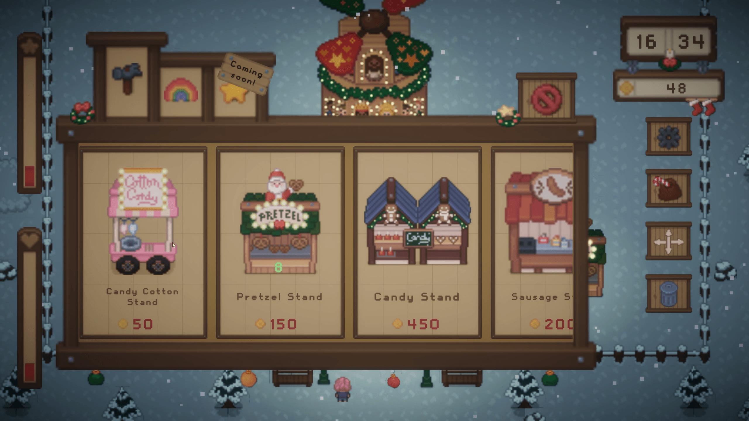 Cozy Winter Market — Screenshot 3